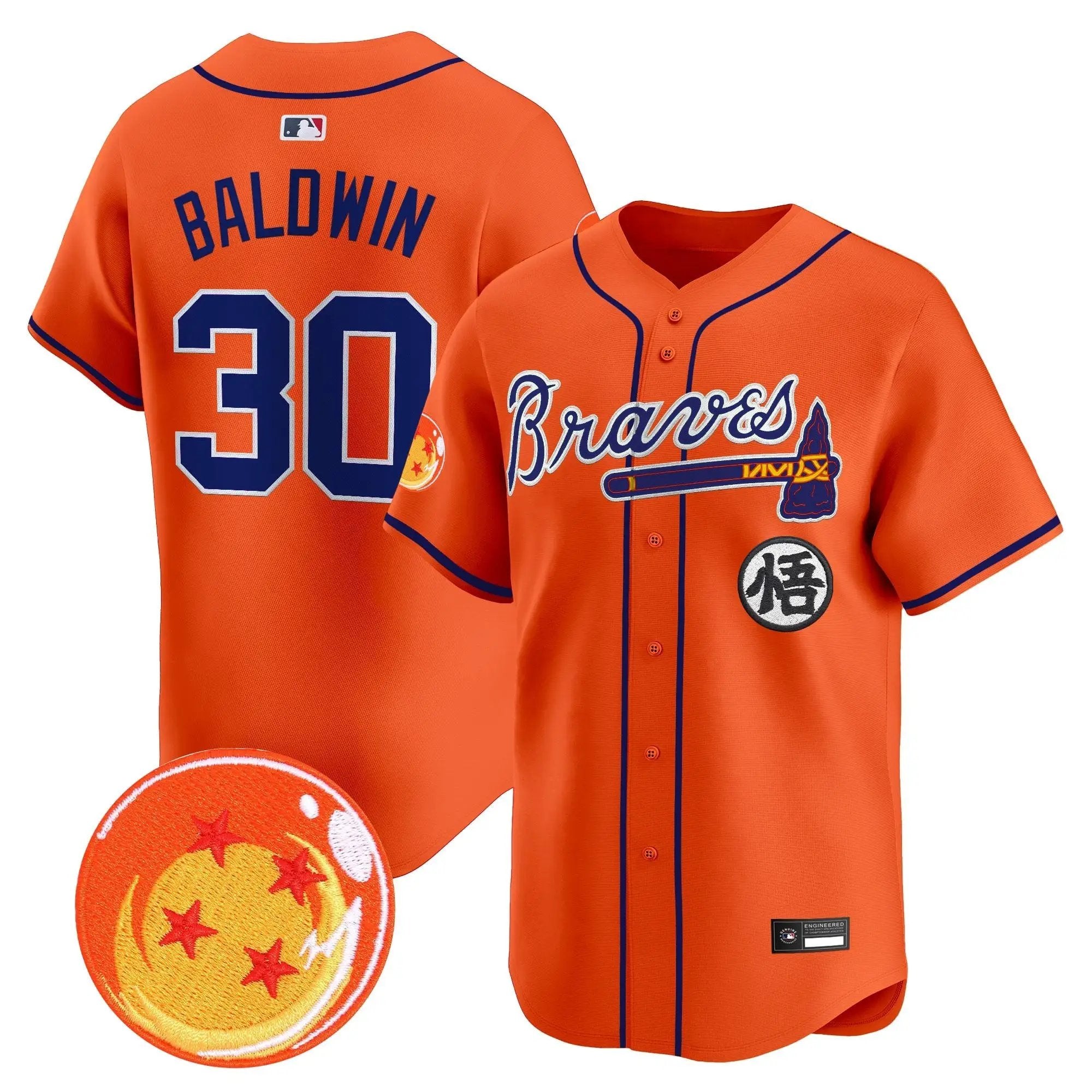 ATL x Dragon Ball Vapor Premier Limited Jersey - All Stitched by Digigearus