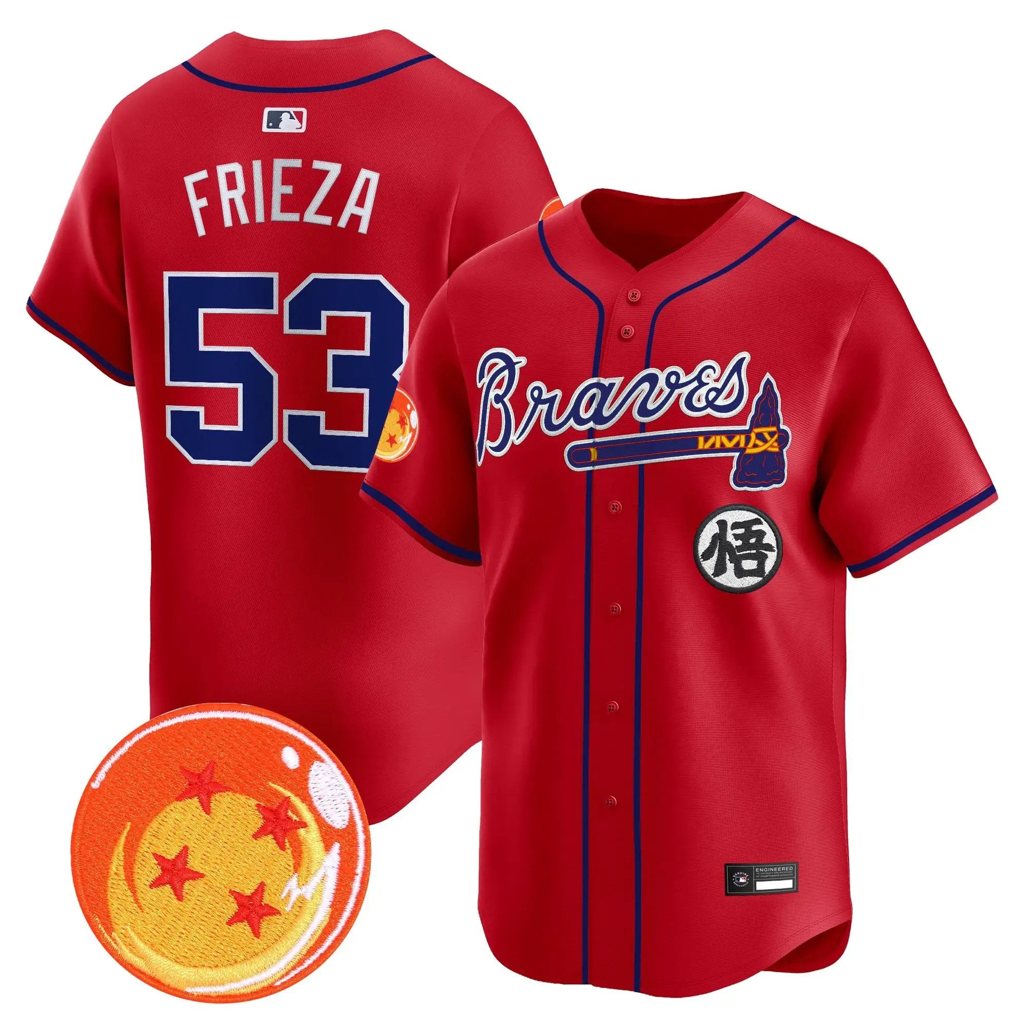 ATL x Dragon Ball Vapor Premier Limited Jersey - All Stitched by Digigearus