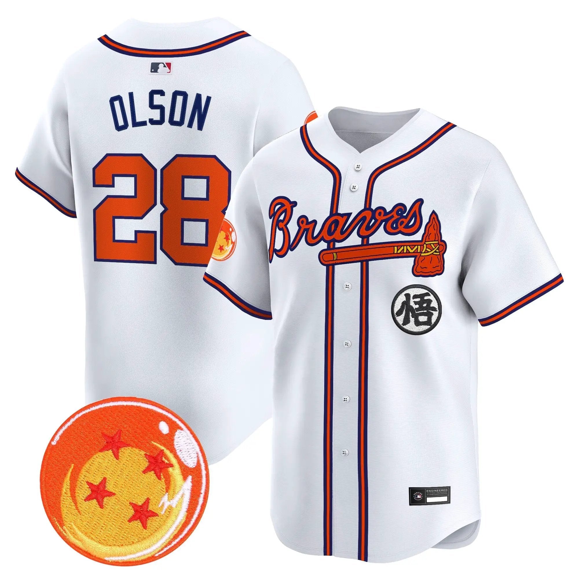 ATL x Dragon Ball Vapor Premier Limited Jersey - All Stitched by Digigearus
