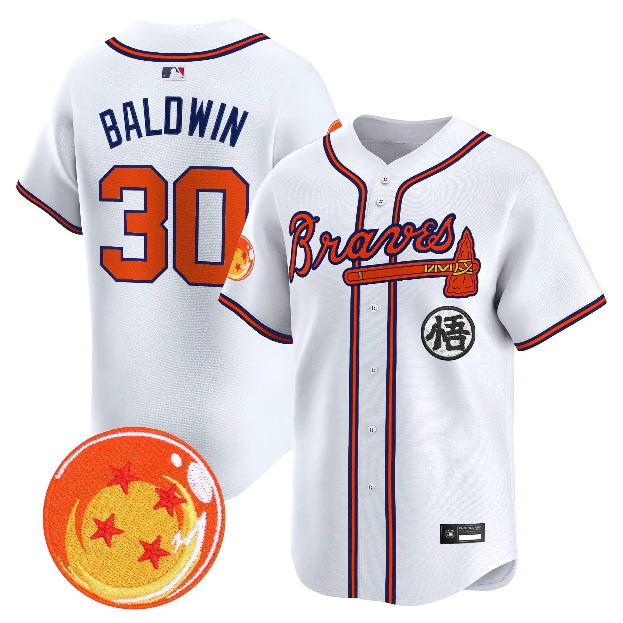 ATL x Dragon Ball Vapor Premier Limited Jersey - All Stitched by Digigearus