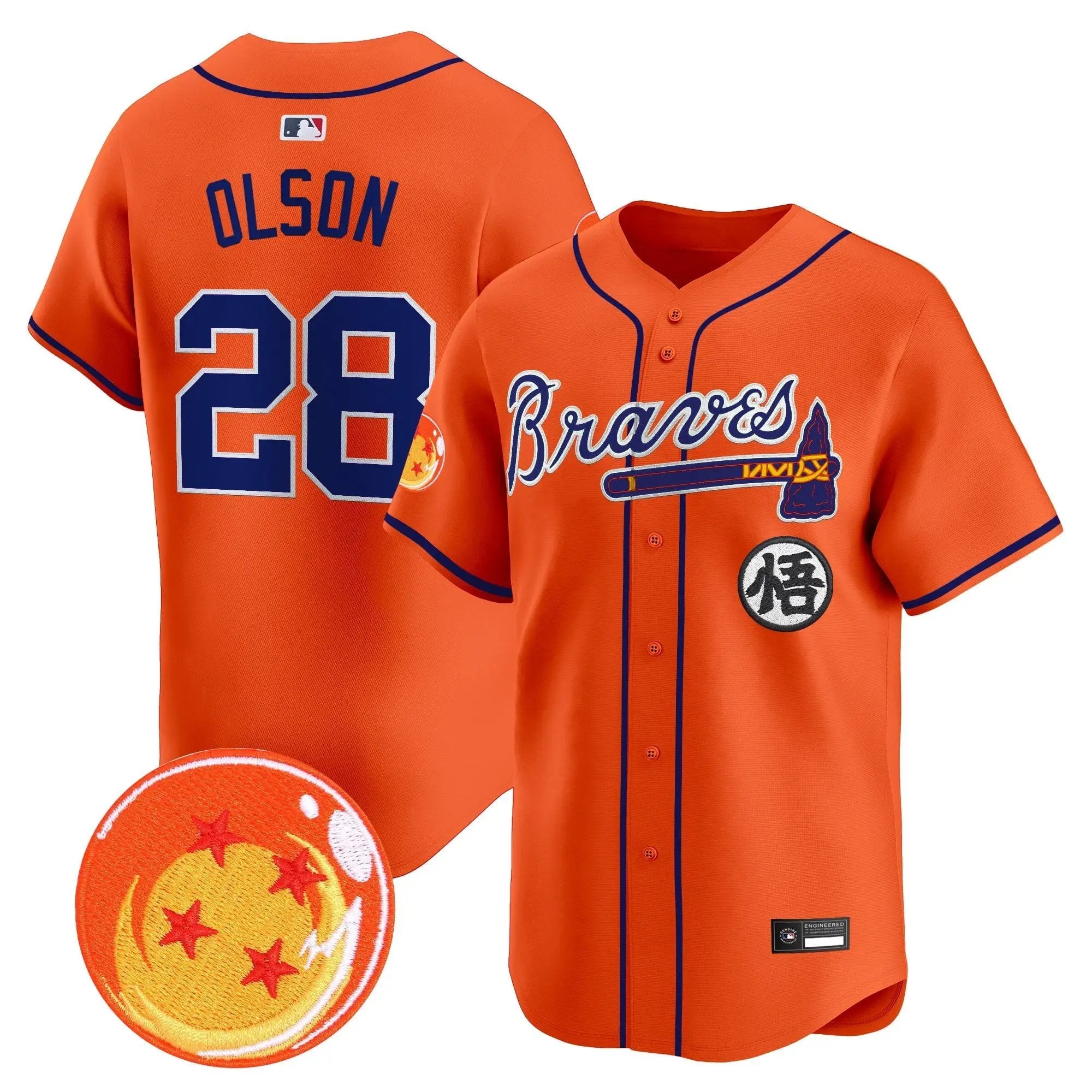 ATL x Dragon Ball Vapor Premier Limited Jersey - All Stitched by Digigearus
