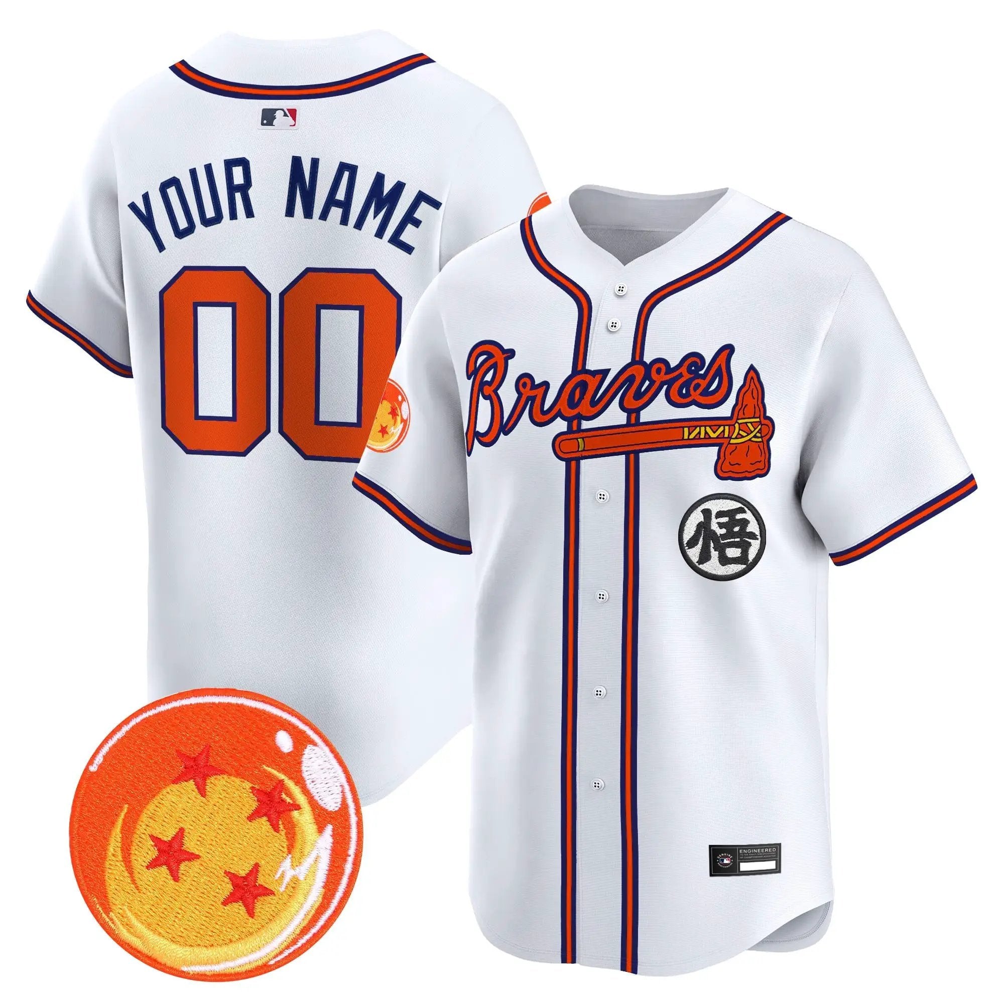 ATL x Dragon Ball Vapor Premier Limited Custom Jersey - All Stitched by Digigearus