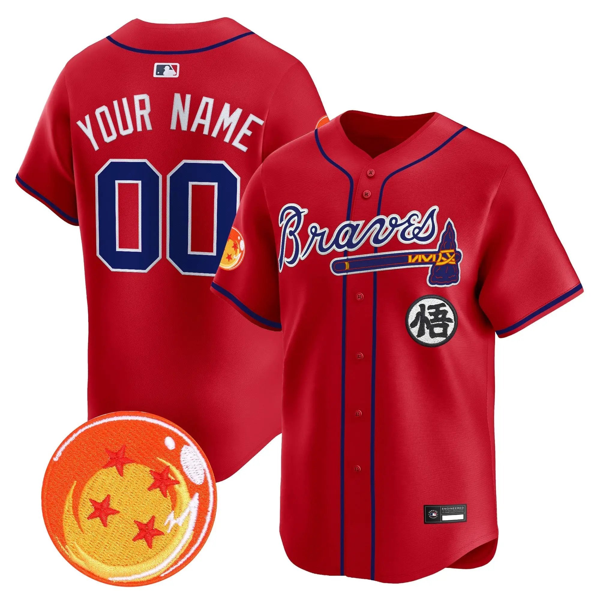 ATL x Dragon Ball Vapor Premier Limited Custom Jersey - All Stitched by Digigearus