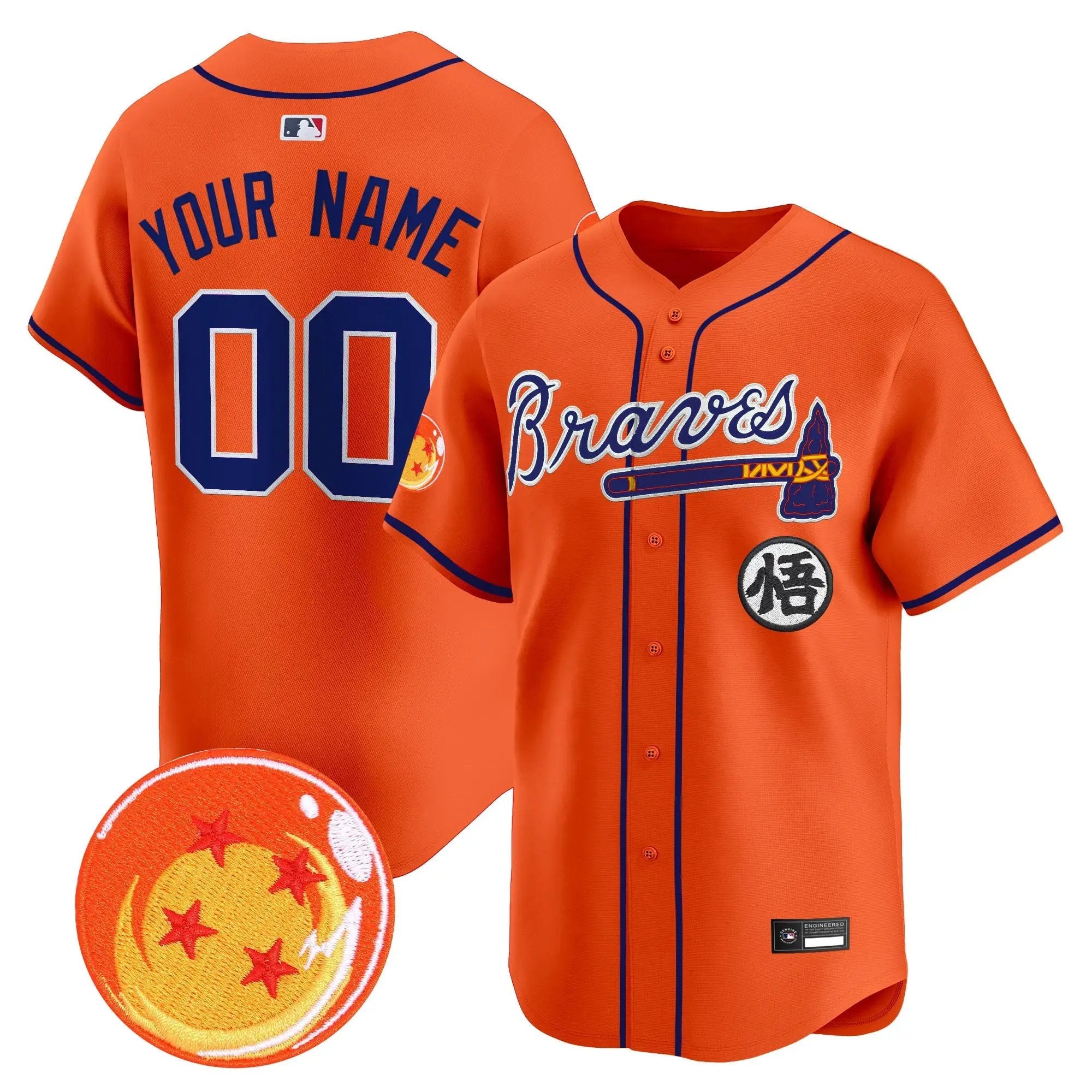 ATL x Dragon Ball Vapor Premier Limited Custom Jersey - All Stitched by Digigearus