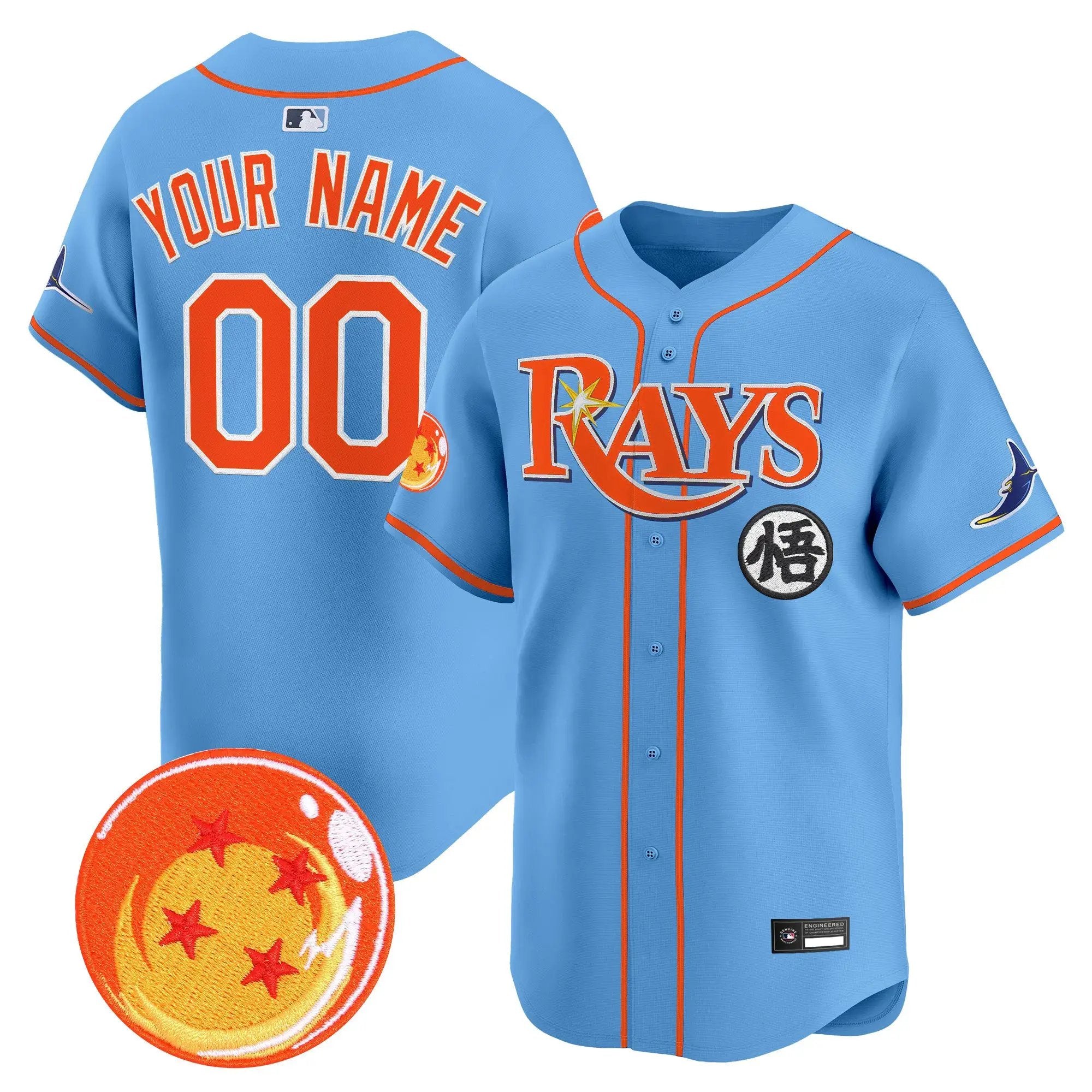 TB x DB Vapor Premier Limited Custom Jersey - All Stitched by Digigearus