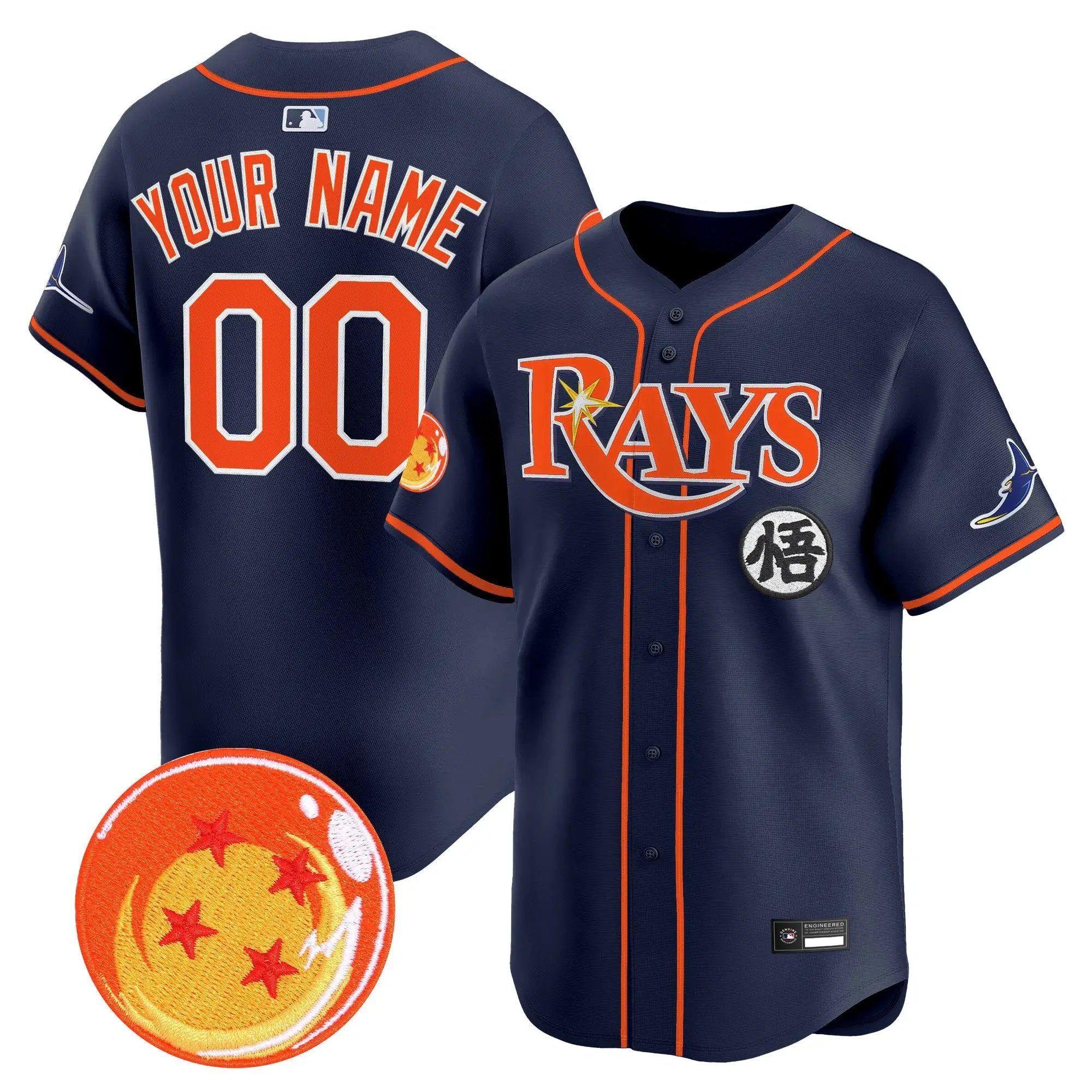 TB x DB Vapor Premier Limited Custom Jersey - All Stitched by Digigearus