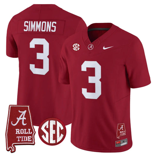 BAMA 2026 Vapor Limited Jersey - Alabama Map - Stitched by Alabama Crimson Tide