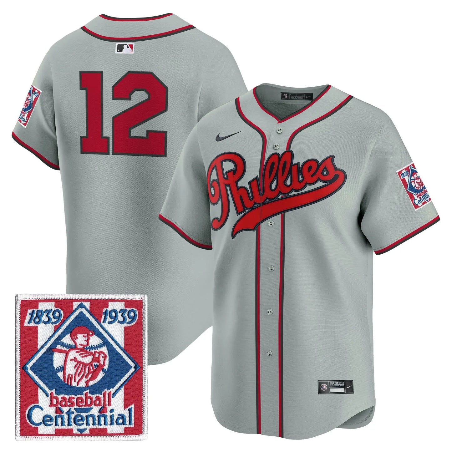 PHI 2026 Field of Dreams Vapor Premier Limited Jersey - No Name on Back - Stitched by Digigearus