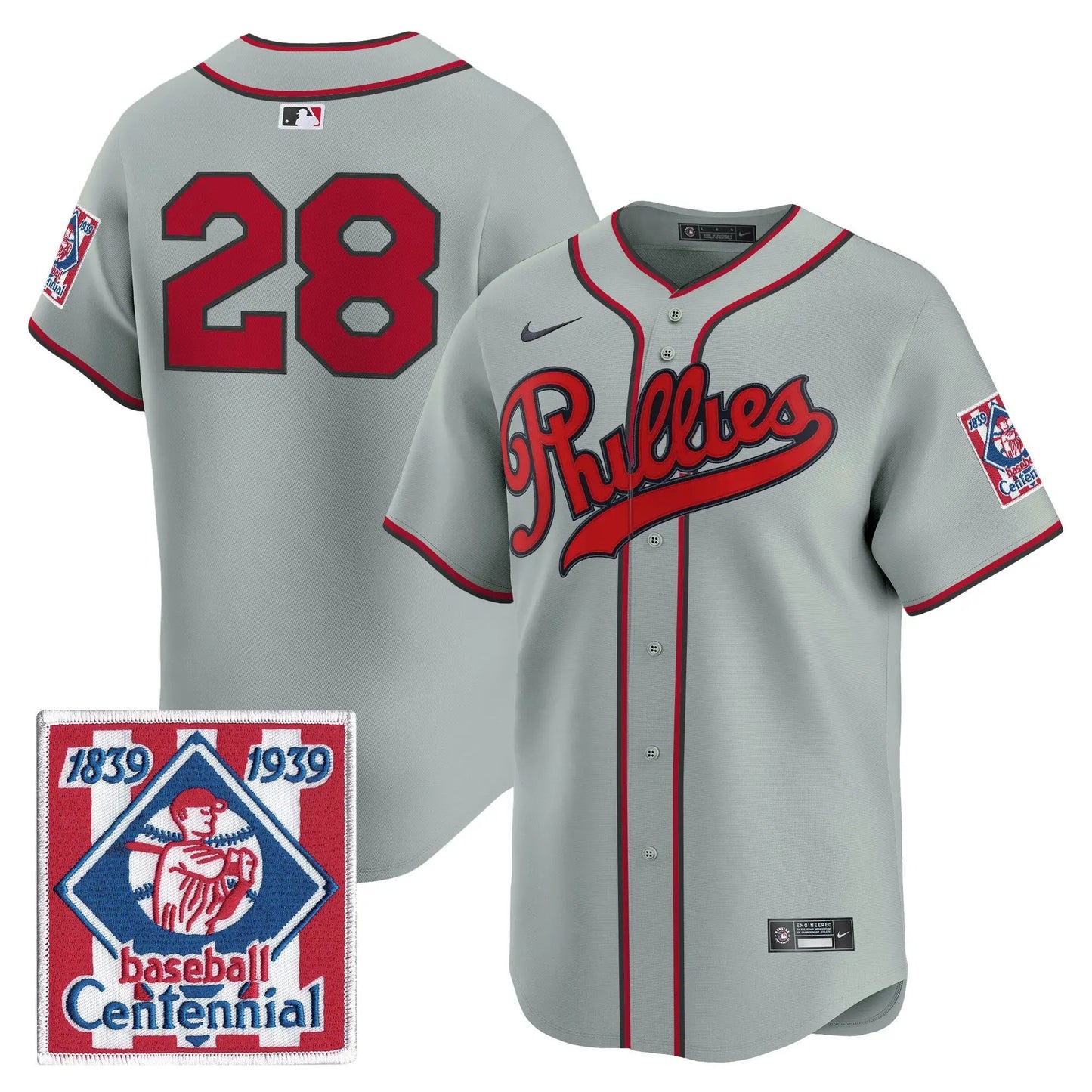 PHI 2026 Field of Dreams Vapor Premier Limited Jersey - No Name on Back - Stitched by Digigearus