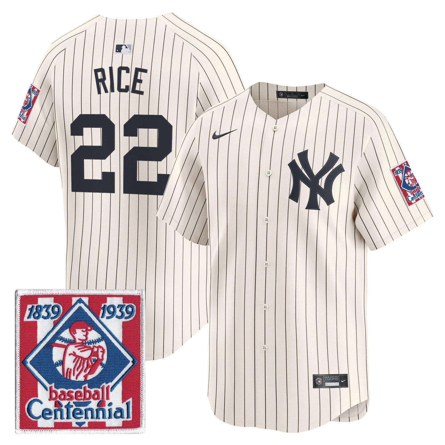 NYY 2026 Field of Dreams Vapor Premier Limited Jersey - Stitched by New York Yankees