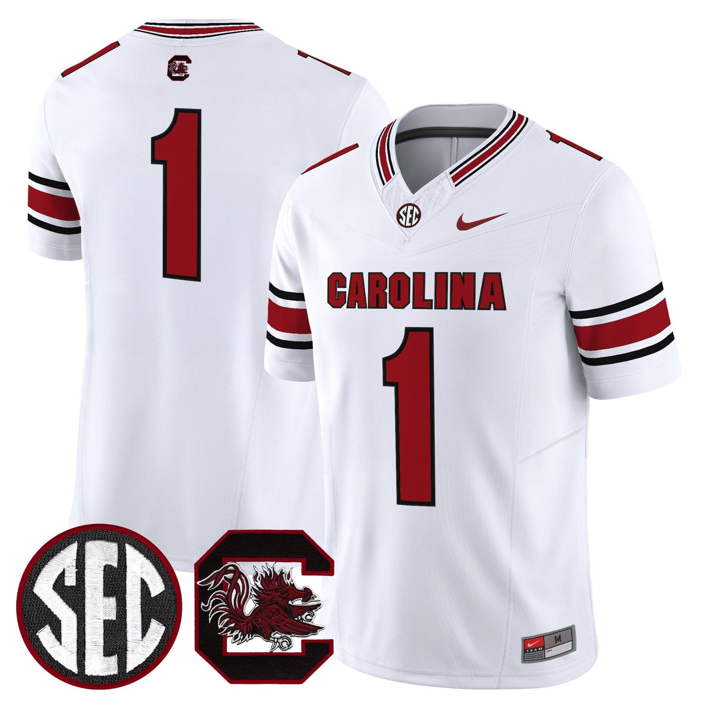 South Carolina Gamecocks 2026 Vapor Limited Jersey V2 - Stitched by South Carolina Gamecocks