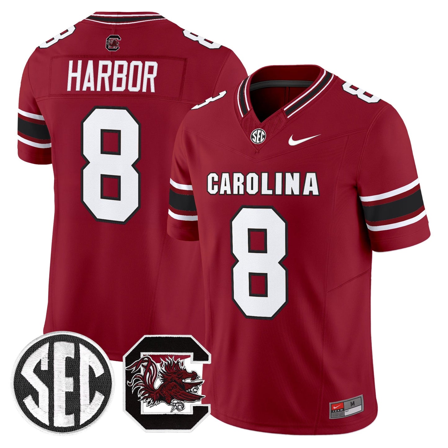 South Carolina Gamecocks 2026 Vapor Limited Jersey V2 - Stitched by South Carolina Gamecocks