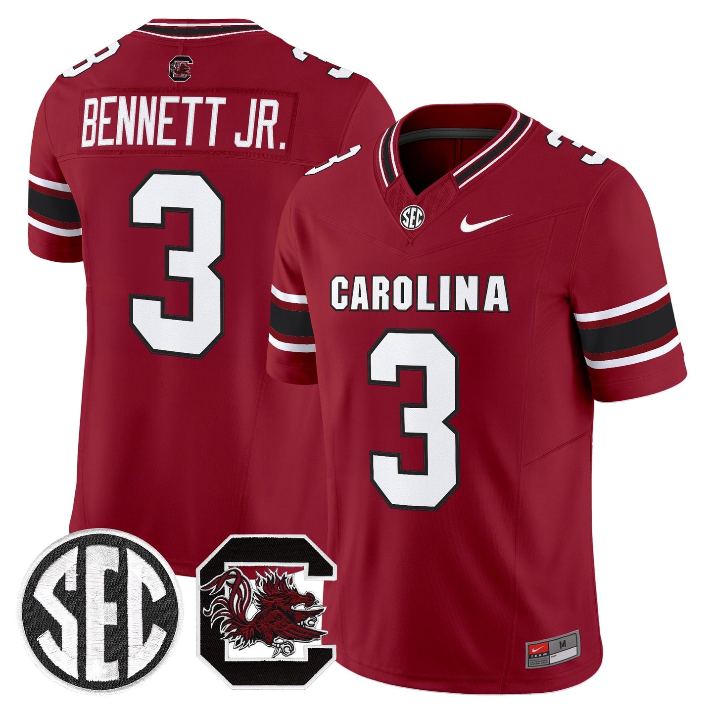 South Carolina Gamecocks 2026 Vapor Limited Jersey V2 - Stitched by South Carolina Gamecocks