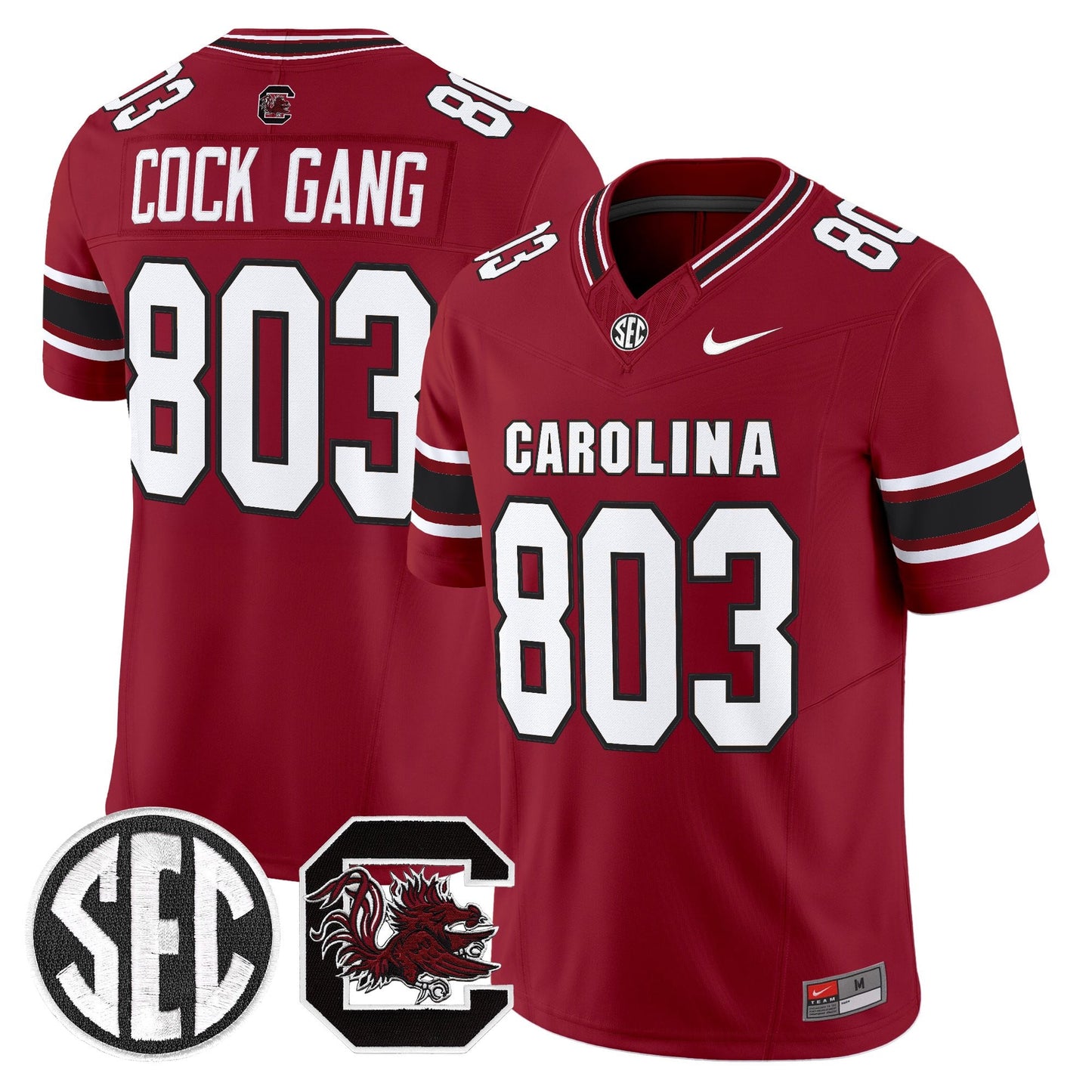 South Carolina Gamecocks 2026 Vapor Limited Jersey V2 - Stitched by South Carolina Gamecocks