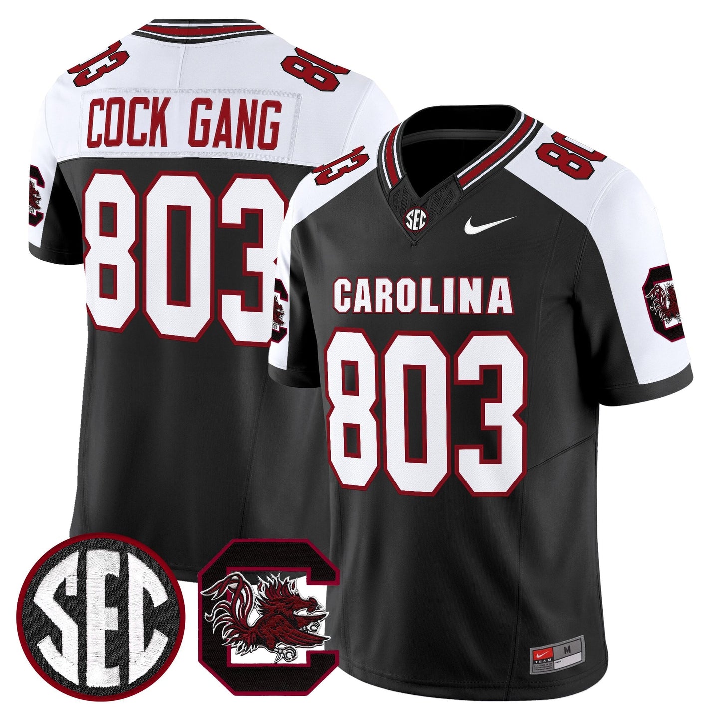 South Carolina Gamecocks 2026 Vapor Limited Jersey V2 - Stitched by South Carolina Gamecocks
