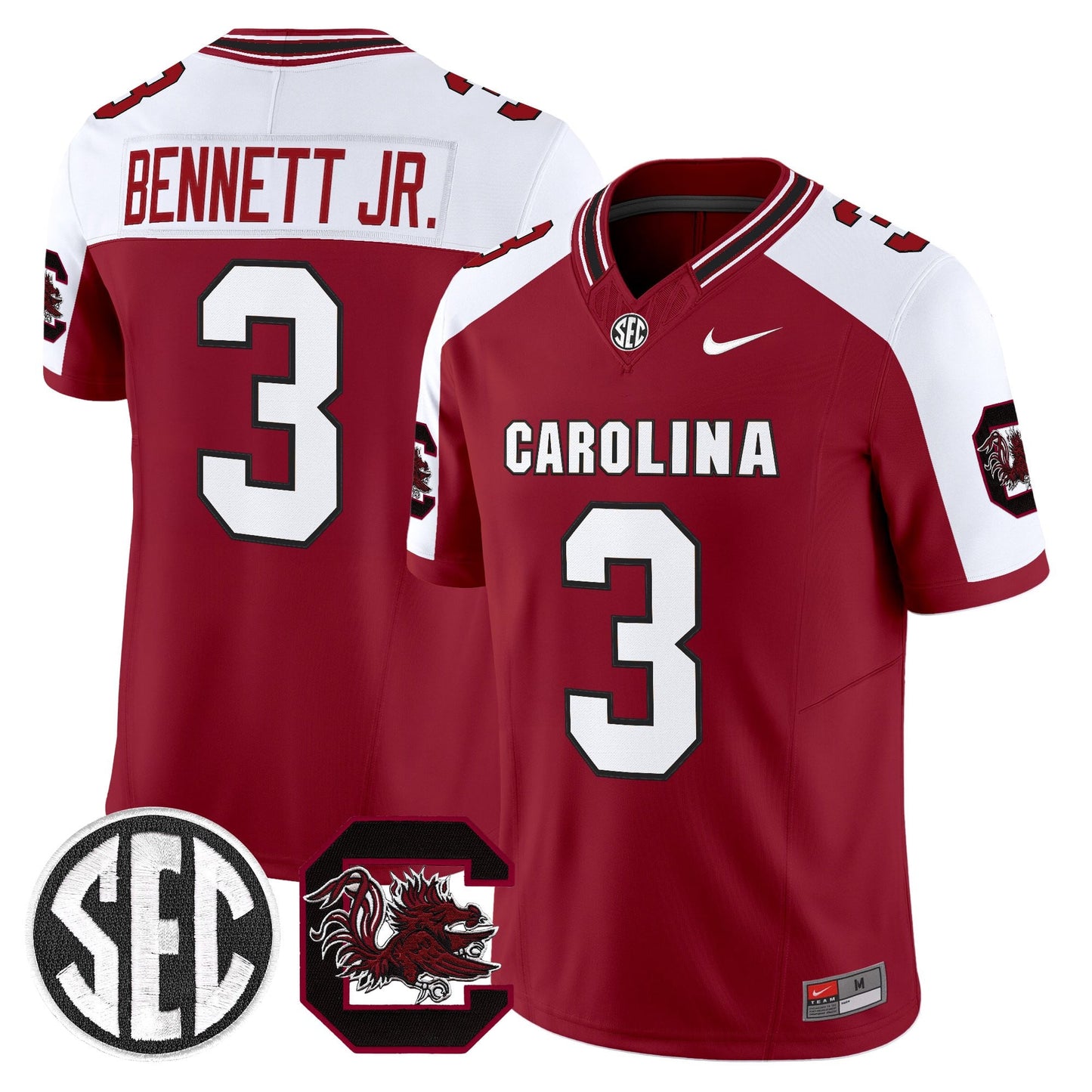South Carolina Gamecocks 2026 Vapor Limited Jersey V2 - Stitched by South Carolina Gamecocks