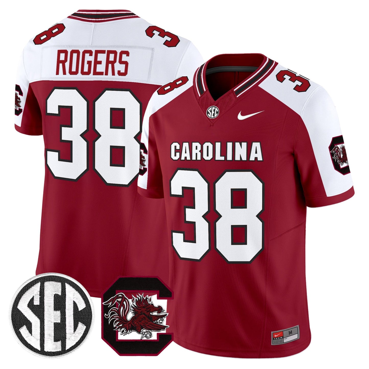 South Carolina Gamecocks 2026 Vapor Limited Jersey V2 - Stitched by South Carolina Gamecocks
