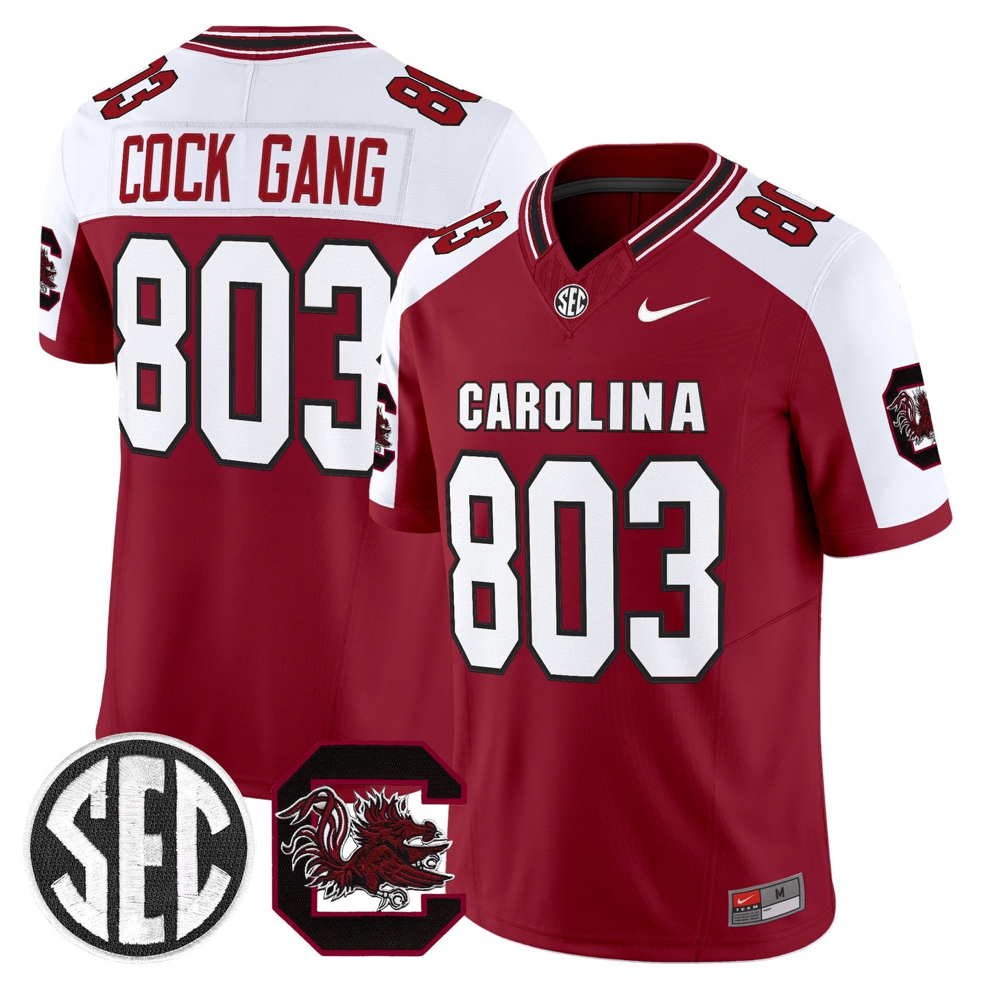 South Carolina Gamecocks 2026 Vapor Limited Jersey V2 - Stitched by South Carolina Gamecocks