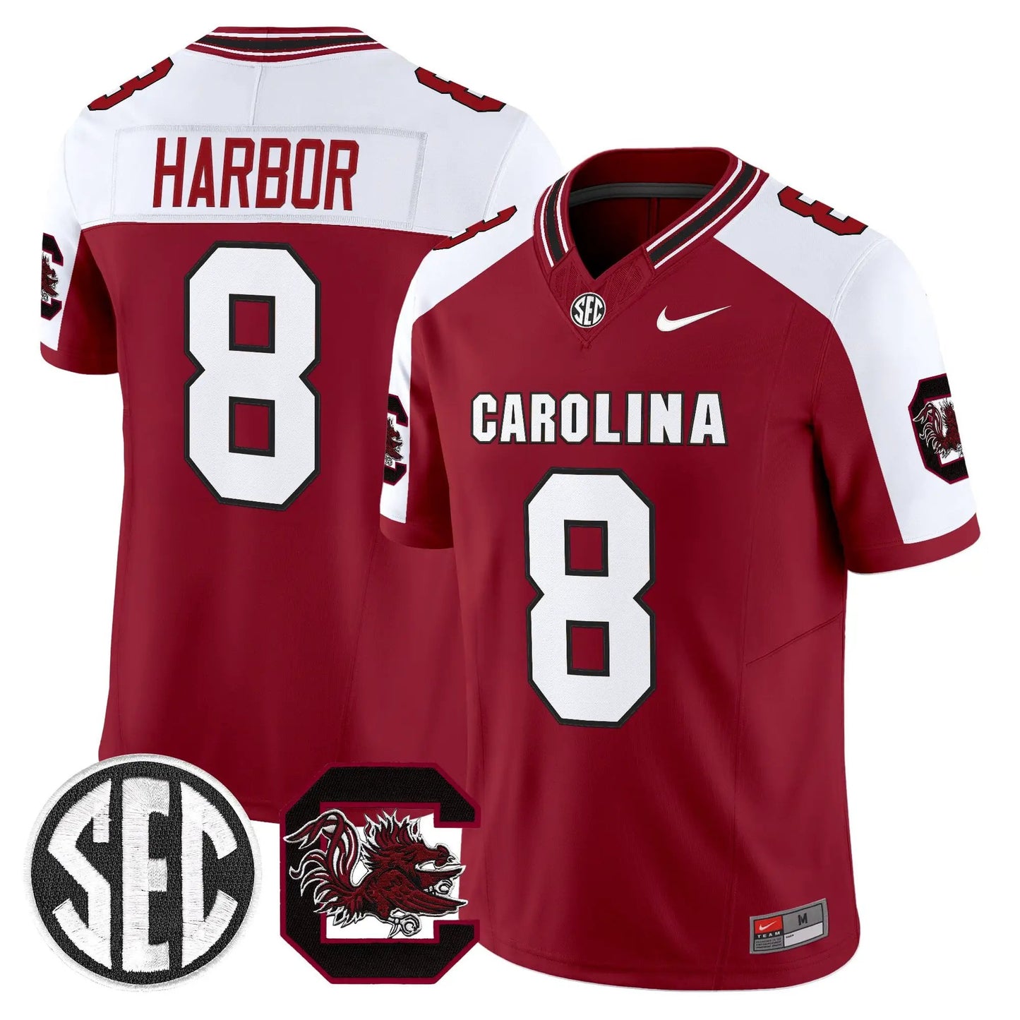 South Carolina Gamecocks 2026 Vapor Limited Jersey V2 - Stitched by South Carolina Gamecocks