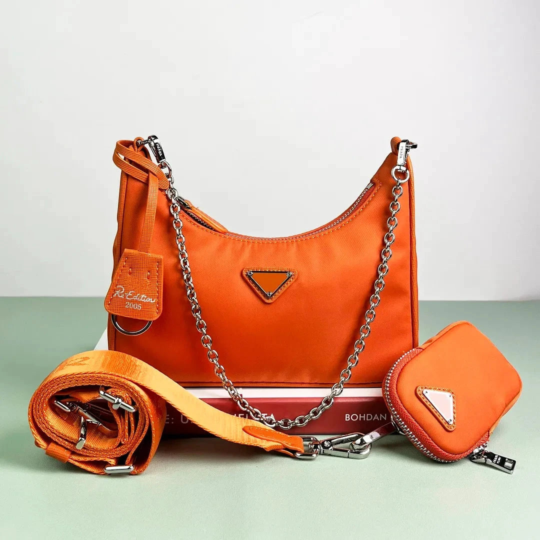 Luxury Designer Shoulder Bags Black Leather Mini Bags 2000 & 2005 Set by jimmy_luxuries