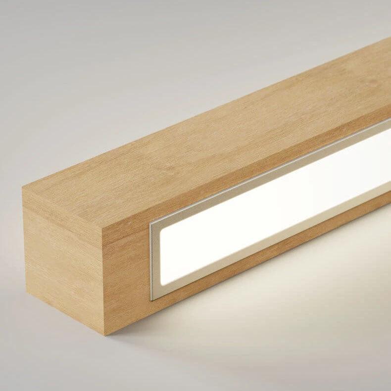 ZenBeam Japanese LED Wall Light | Solid Wood Design | Modern Accent Lighting by BowLift
