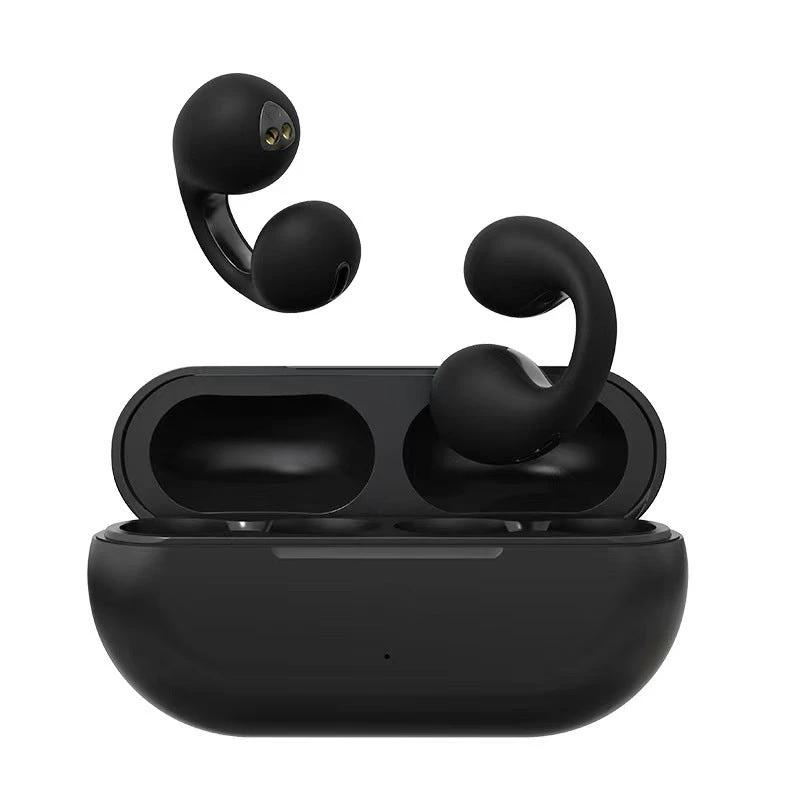 Bone conduction headphones with clip for the ear, wireless by Bowlift