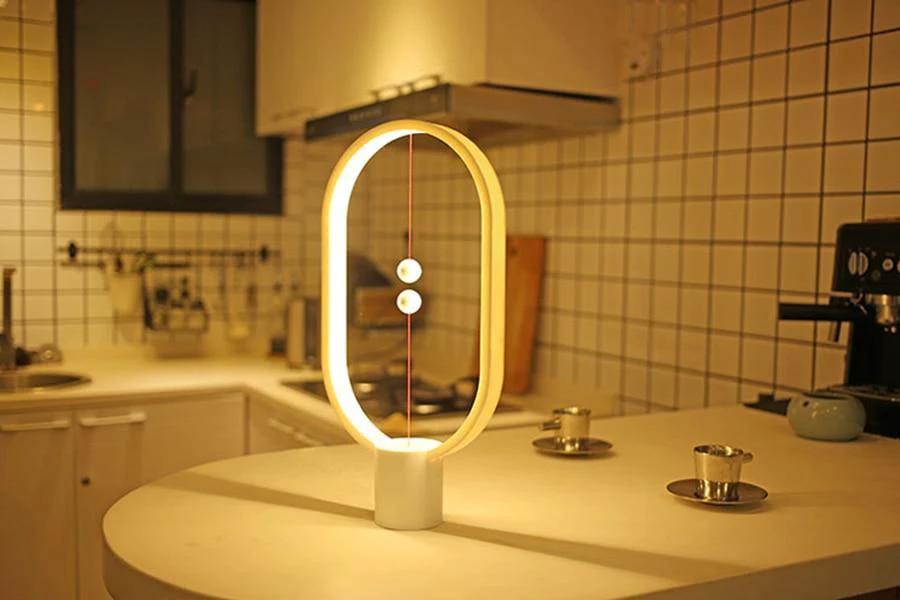 Tao - Modern Nordic Magnetic Balance LED Lamp by Bowlift
