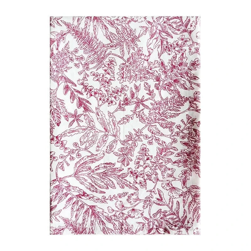18" Cotton Flower Print Placemat Kitchen Table Dinner Napkin by Bowlift