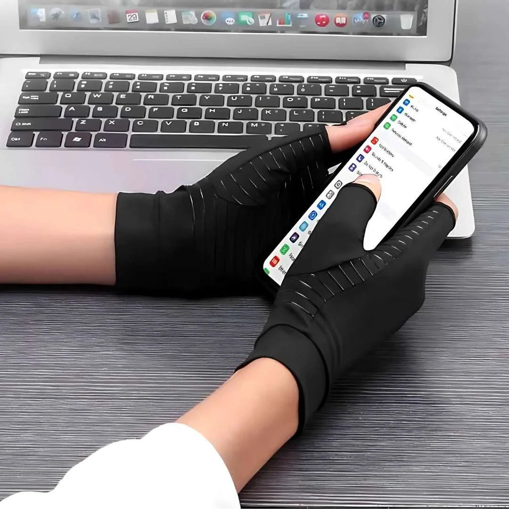 ArthriFlex Compression Gloves for Arthritis Relief | Daily Use - Improved Comfort Bowlift by Bowlift