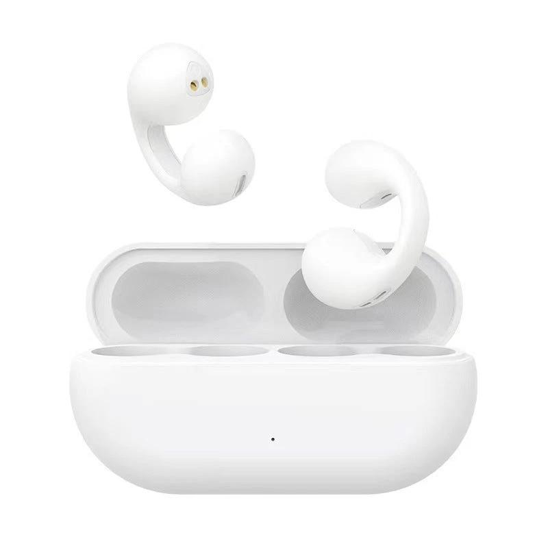Bone conduction headphones with clip for the ear, wireless by Bowlift