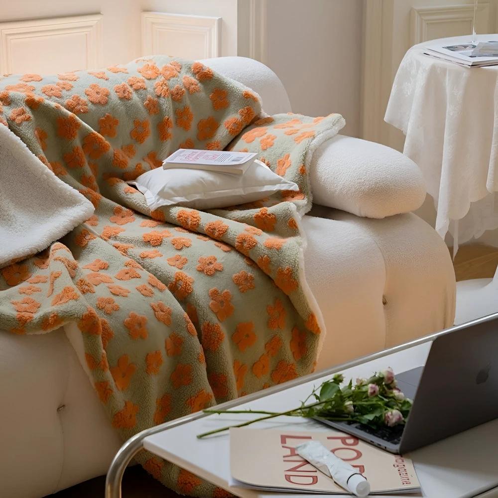 Nature's Wildflower Bliss Blanket by Casa & Beyond