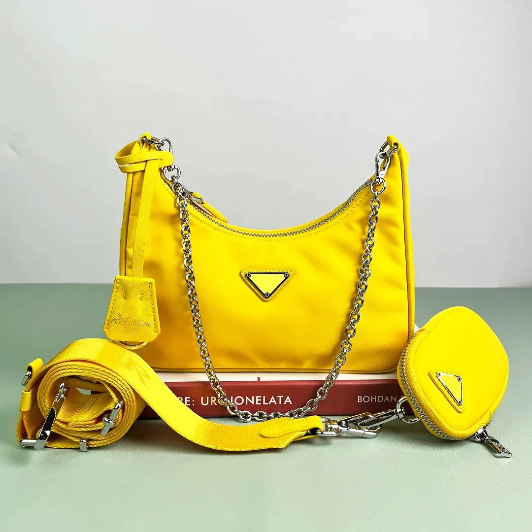 Luxury Designer Shoulder Bags Black Leather Mini Bags 2000 & 2005 Set by jimmy_luxuries
