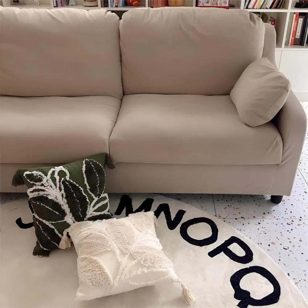Plush Leaf With Tassel Cushion Cover by Casa & Beyond