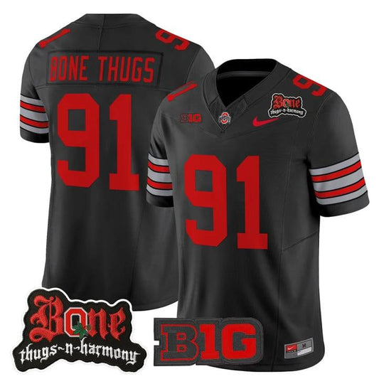 1991 Bone Thugs Jersey Ohio State Buckeyes Bone Thugs-N-Harmony Stitched by My Store NCAA Football Jerseys