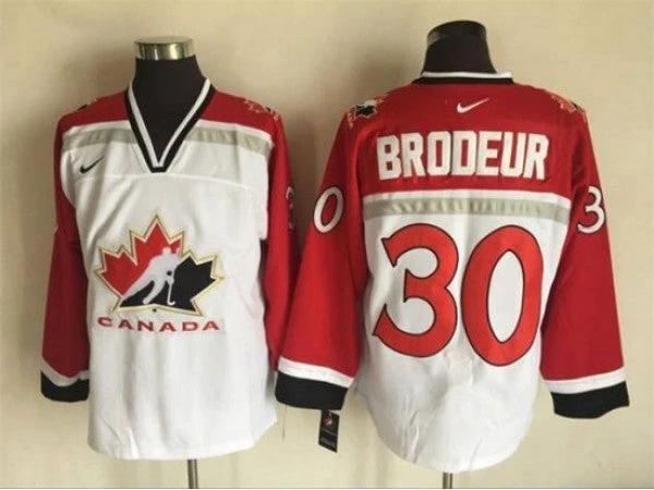 1998 Winter Olympics Team Canada #19 Steve Yzerman White CCM Vintage Jersey by Hockey David