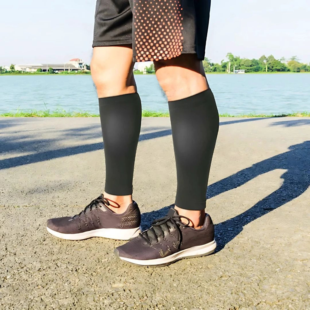 ComfortFlow Support Socks | Soft Highly Elastic Calf Compression - for Muscle Recovery and Circulation Enhancement Bowlift by Bowlift