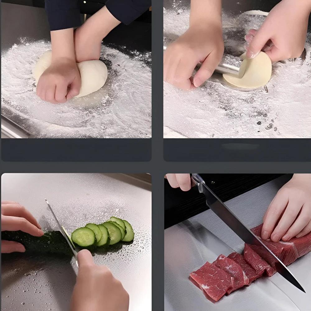 Prime Steel Chopping Board by Casa & Beyond