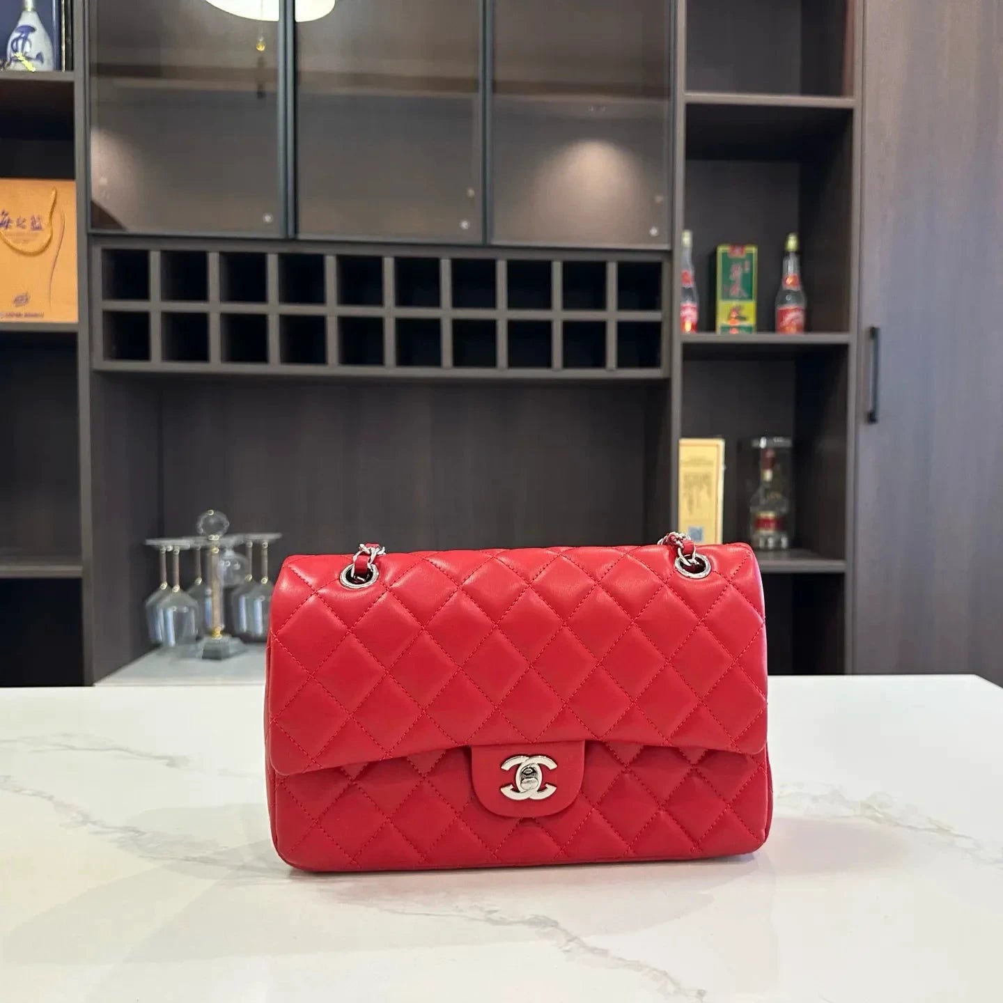Classic Chain Quilted Flap Luxury Bag High-Quality Leather Handbag by jimmy_luxuries