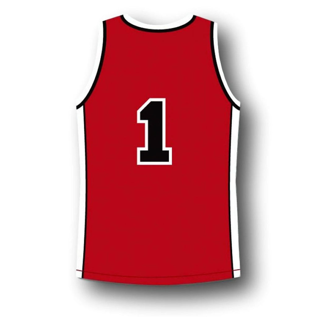 Sunset Park Jersey #1 Movie Fredo Starr Shorty Basketball Red by My store basketball