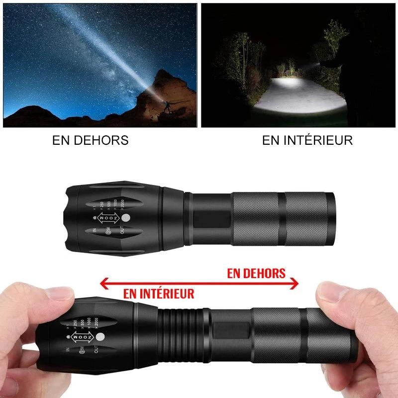 Military Flashlight Ultra Powerful by Bowlift