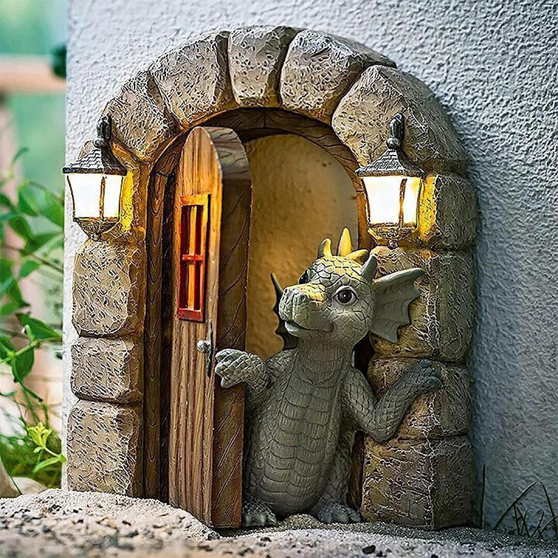 Cute Dragon Statue Ornament by Bowlift