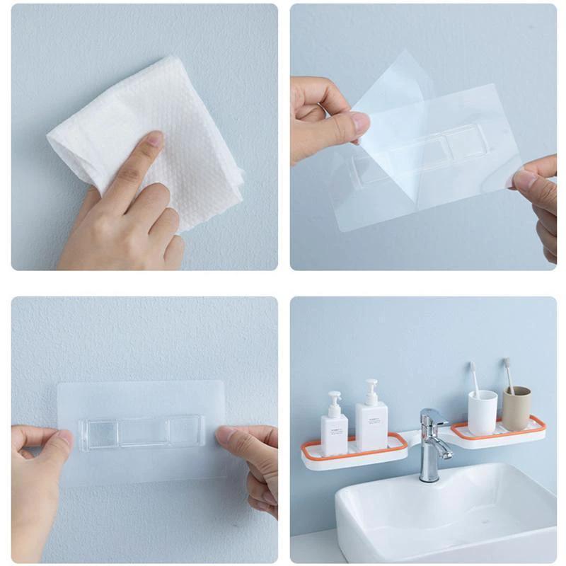 Corner shelf without drilling for the bathroom by Bowlift