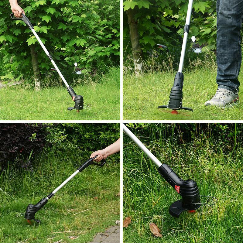 Portable cordless electric lawn mower edge trimmer by Bowlift