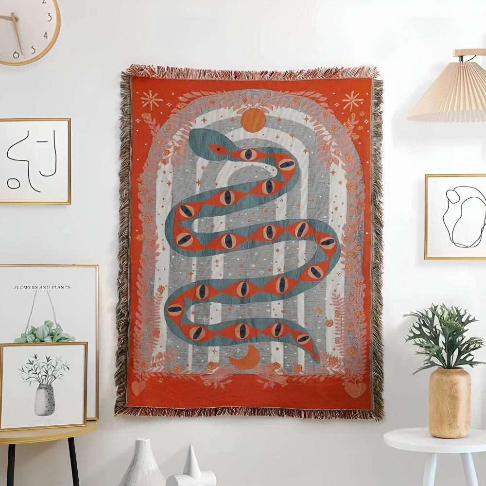 Serpent's Path Blanket by Casa & Beyond