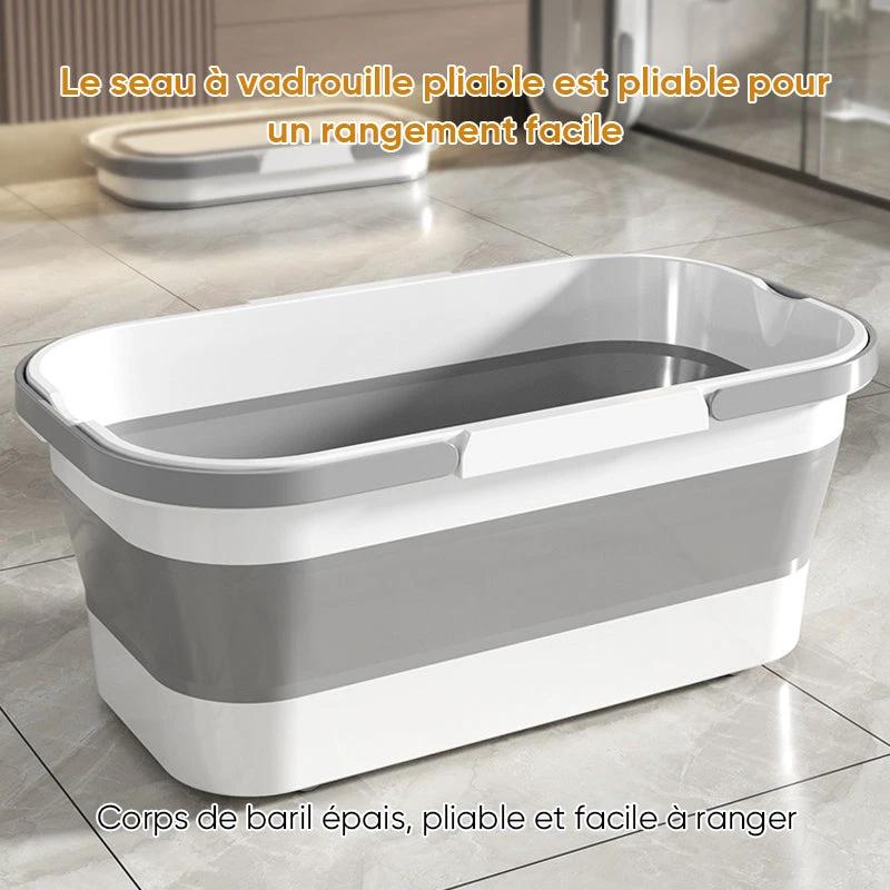 Foldable Portable Rectangular Bucket by Bowlift