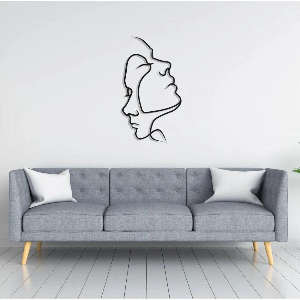 Minimalist Wall Décor with Abstract Expression of Love Bowlift by Bowlift