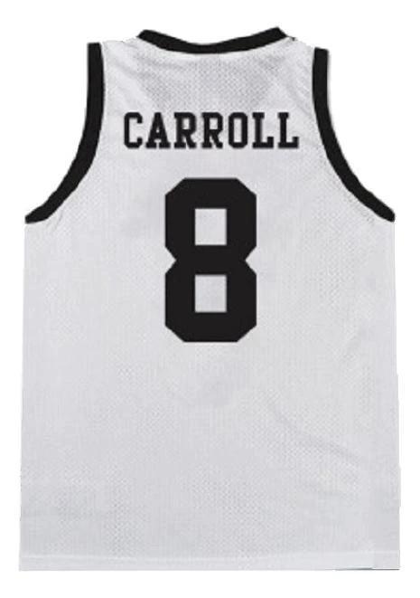 Jim Carroll Jersey #8 Di Caprio St Vitus Basketball Diaries Sewn White by My store basketball