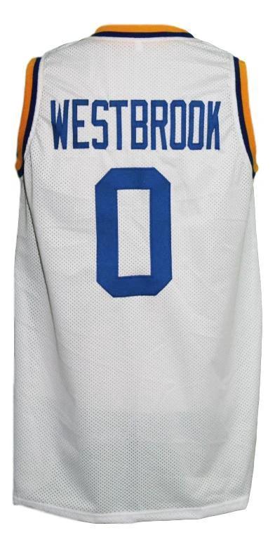 Russel Westbrook Jersey #0 Ucla College Basketball New Sewn White by My store basketball