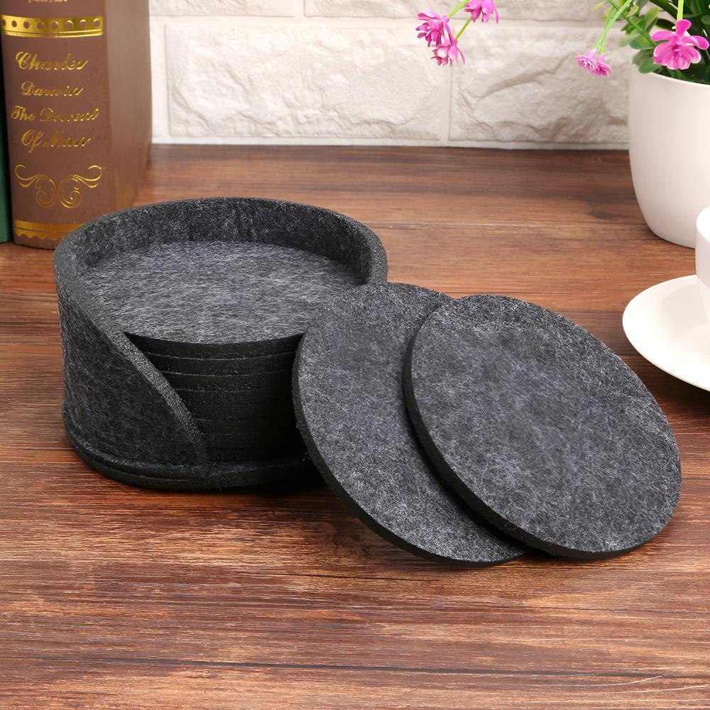 Premium Felt Coaster Set by Casa & Beyond
