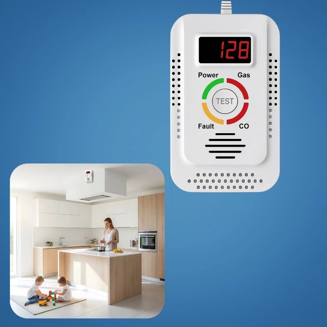 Digital Display – 85dB Loud Alarm – Home Safety Device – Early Warning Protection for Family Bowlift by Bowlift